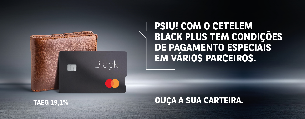 Cartão de crédito Black Plus