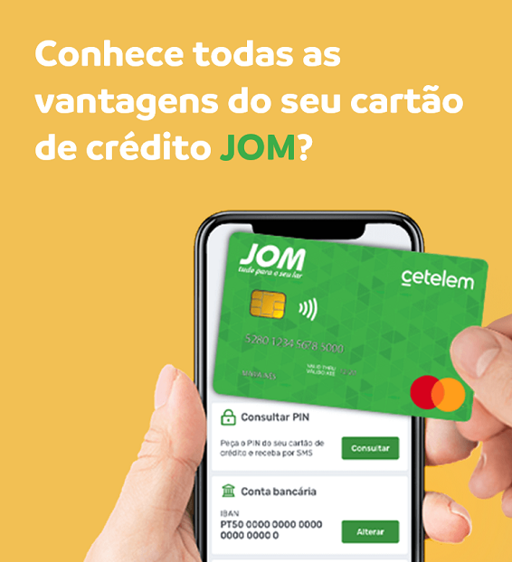 Cartão de crédito JOM