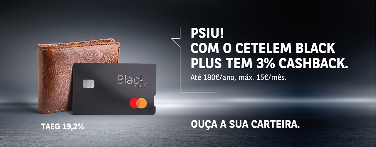 Cartão de crédito Cetelem Black Plus