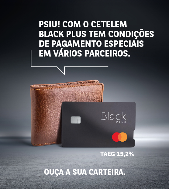 Cartão de crédito Black Plus